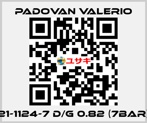 21-1124-7 d/g 0.82 (7bar) PADOVAN VALERIO