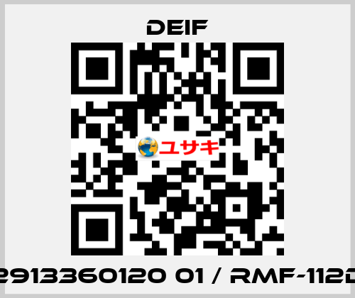 2913360120 01 / RMF-112D Deif