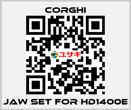 Jaw set for HD1400E Corghi