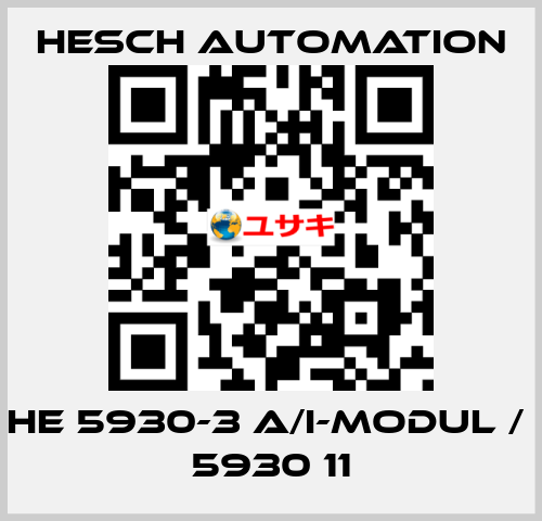 HE 5930-3 A/I-Modul /  5930 11 Hesch Automation