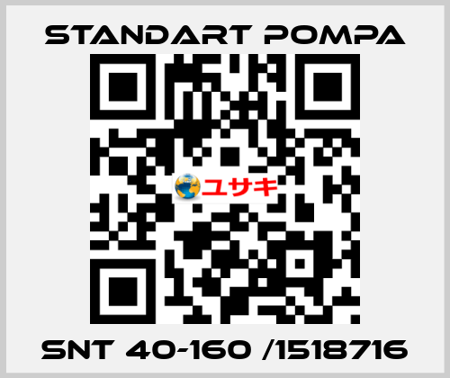 SNT 40-160 /1518716 STANDART POMPA