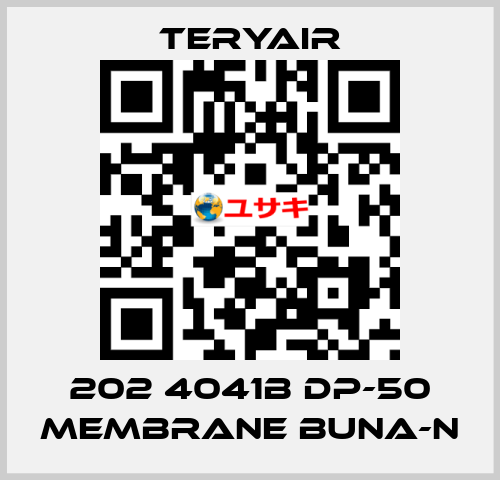 202 4041B DP-50 Membrane Buna-N TERYAIR