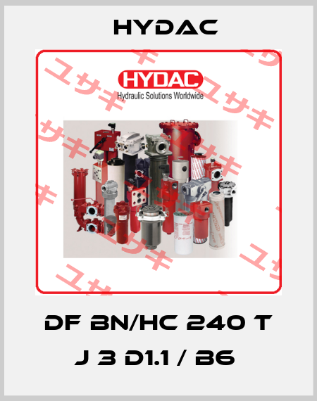 DF BN/HC 240 T J 3 D1.1 / B6  Hydac