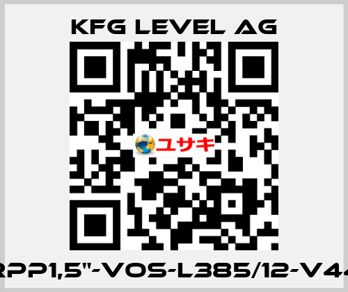 ARPP1,5"-VOS-L385/12-V44A KFG Level AG
