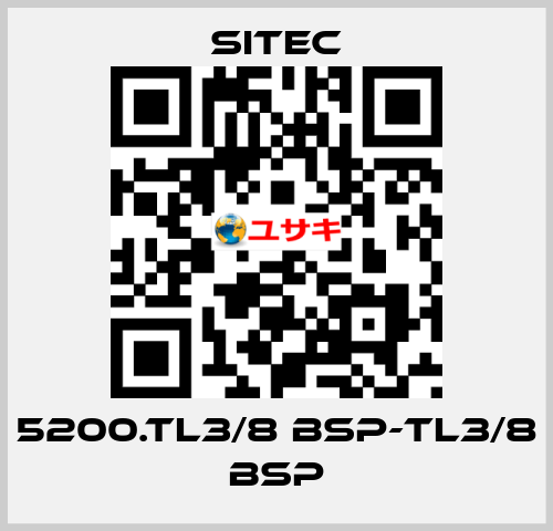 5200.TL3/8 BSP-TL3/8 BSP SITEC
