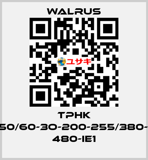 TPHK 4T5-3/TPHK4T5-3-50/60-3O-200-255/380-440-200-255/380- 480-IE1 Walrus
