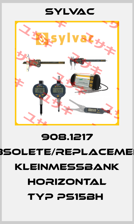 908.1217 obsolete/replacement Kleinmessbank horizontal Typ PS15BH  Sylvac