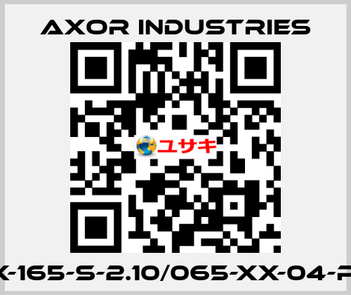 SAX-165-S-2.10/065-XX-04-P-00 Axor Industries
