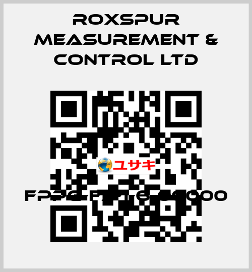 FPPG-F3-1-6-00000 Roxspur Measurement & Control Ltd