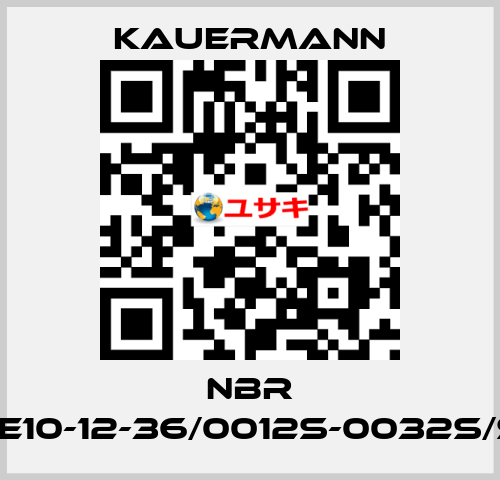 NBR Buckle10-12-36/0012S-0032s/SHA70 Kauermann