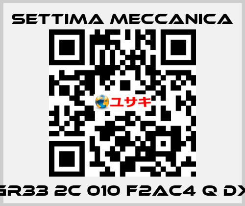 GR33 2C 010 F2AC4 Q DX Settima Meccanica