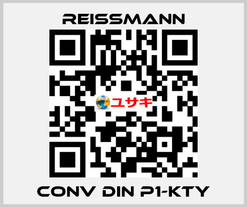 CONV DIN P1-KTY Reissmann