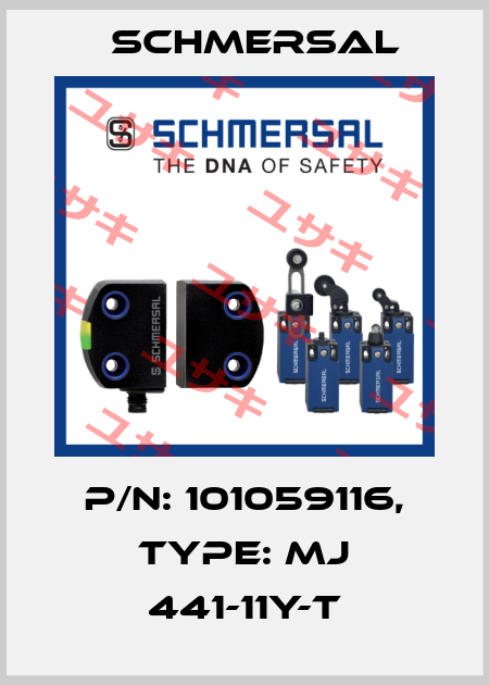 p/n: 101059116, Type: MJ 441-11Y-T Schmersal