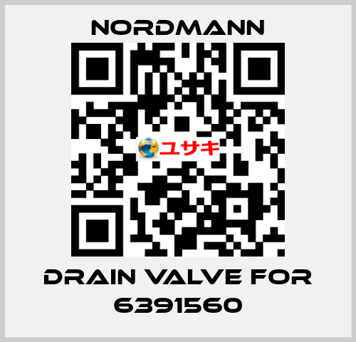 drain valve for 6391560 Nordmann