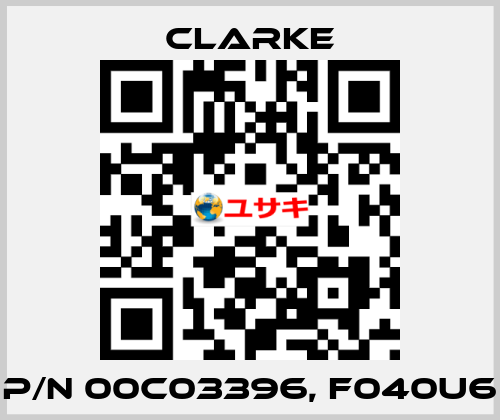 p/n 00C03396, F040U6 Clarke
