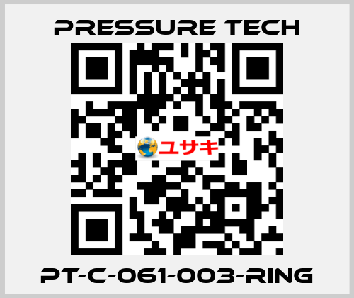 PT-C-061-003-RING Pressure Tech