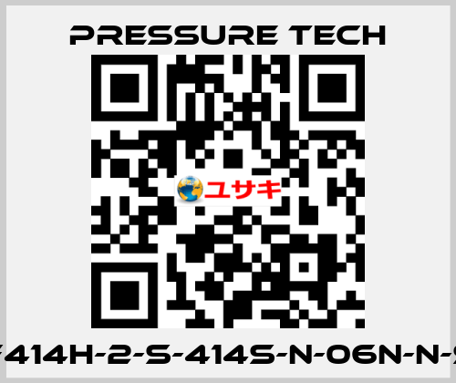 MF414H-2-S-414S-N-06N-N-SV Pressure Tech