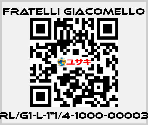 RL/G1-L-1"1/4-1000-00003 Fratelli Giacomello