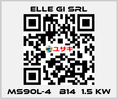 MS90L-4   B14  1.5 KW ELLE GI SRL