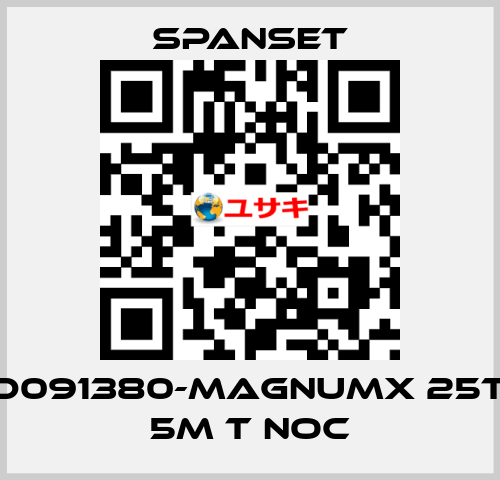 D091380-MagnumX 25t 5m T NoC SpanSet