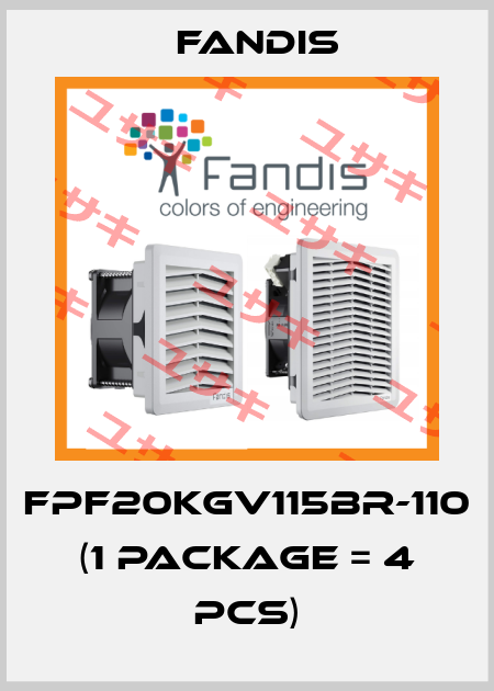 FPF20KGV115BR-110 (1 package = 4 pcs) Fandis