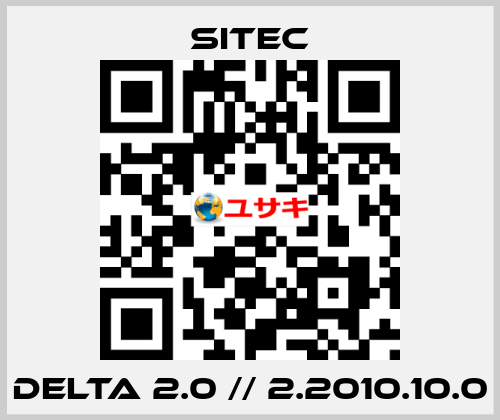 Delta 2.0 // 2.2010.10.0 SITEC