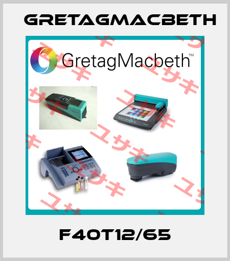 F40T12/65 GretagMacbeth