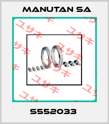 S552033  Manutan SA