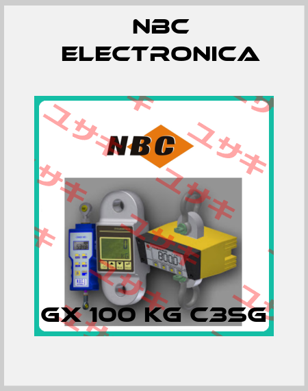 GX 100 kg C3SG NBC Electronica