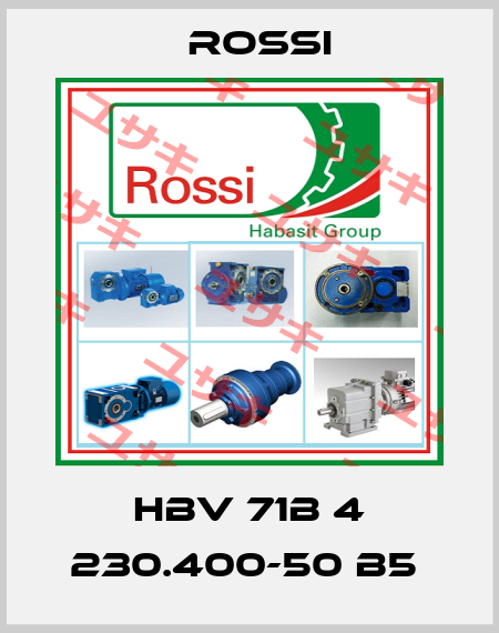 HBV 71B 4 230.400-50 B5  Rossi