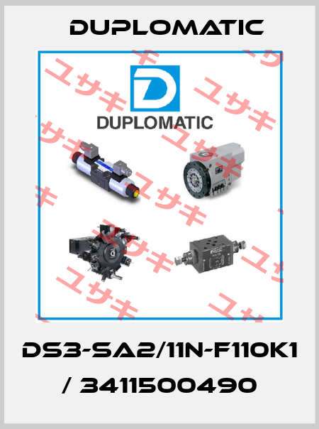DS3-SA2/11N-F110K1 / 3411500490 Duplomatic