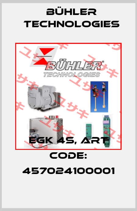 EGK 4S, Art code: 457024100001 Bühler Technologies