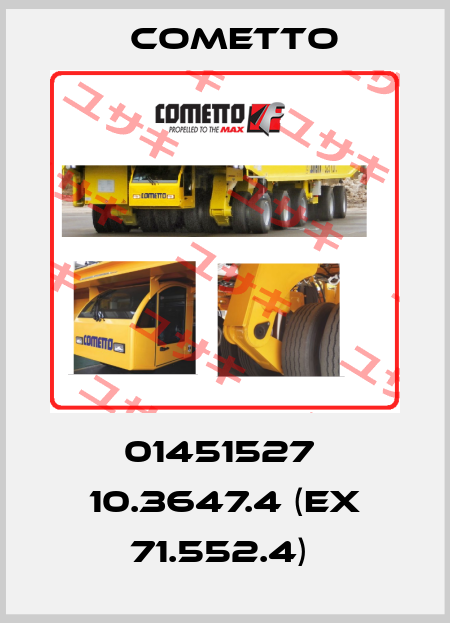 01451527  10.3647.4 (EX 71.552.4)  Cometto