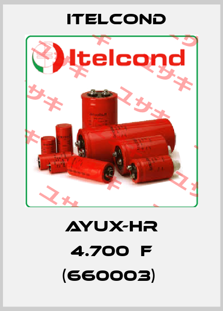 AYUX-HR 4.700μF (660003)  Itelcond