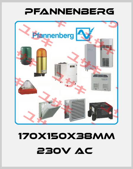 170X150X38MM 230V AC  Pfannenberg
