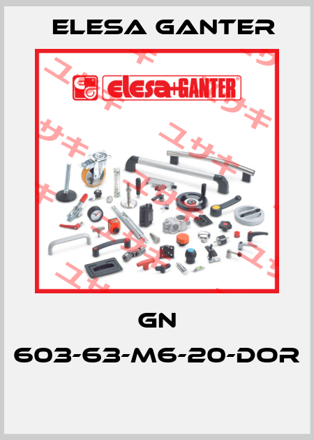 GN 603-63-M6-20-DOR  Elesa Ganter