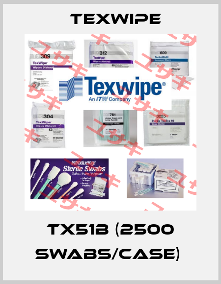 TX51B (2500 SWABS/CASE)  Texwipe