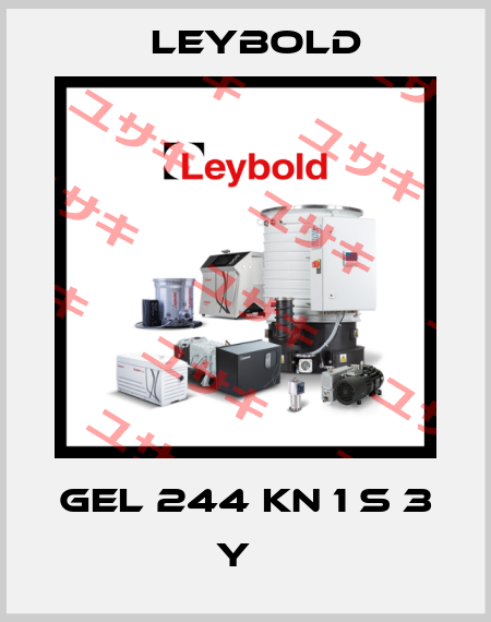 GEL 244 KN 1 S 3 Y   Leybold