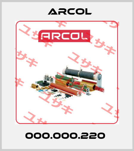 000.000.220  Arcol