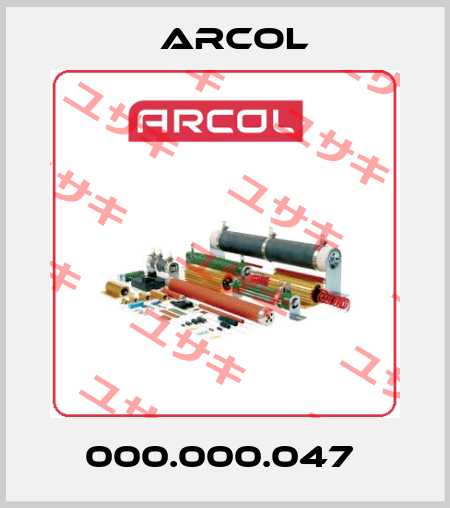 000.000.047  Arcol