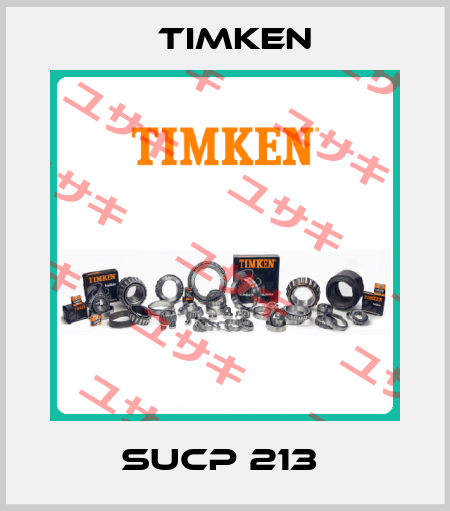 SUCP 213  Timken