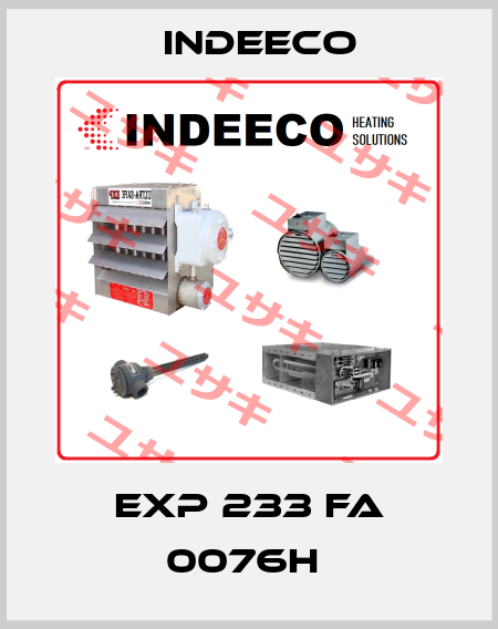 EXP 233 FA 0076H  Indeeco
