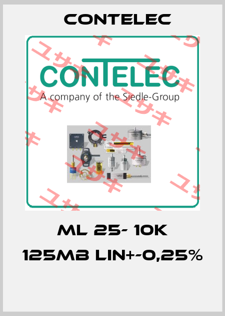 ML 25- 10K 125MB LIN+-0,25%  Contelec