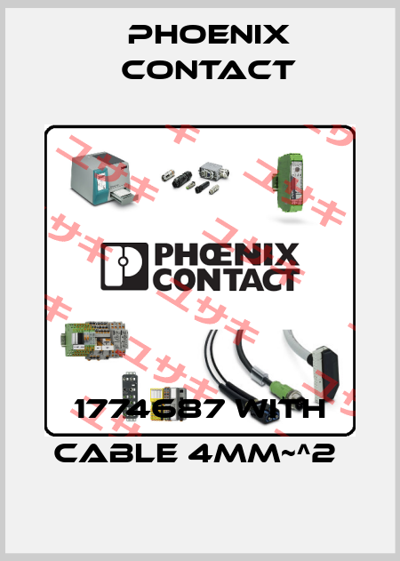 1774687 with cable 4mm~^2  Phoenix Contact