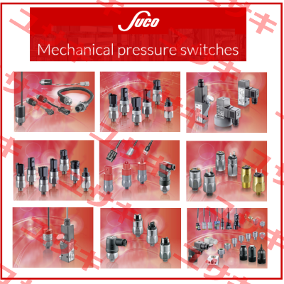 0159 ,250V DIAPHRAGM / PISTON PRESSURE SWITCHES Suco