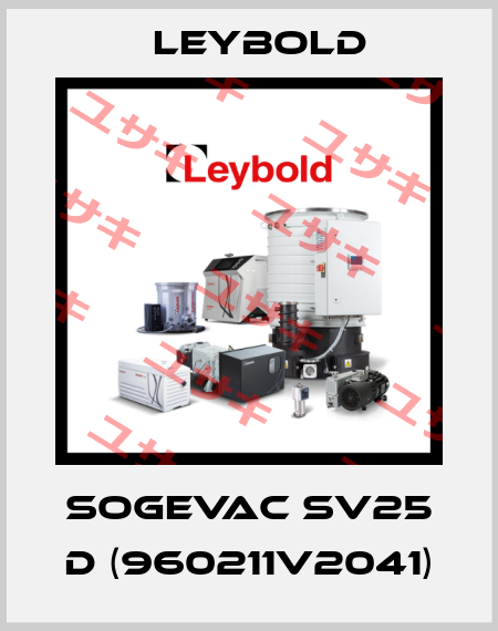 SOGEVAC SV25 D (960211V2041) Leybold