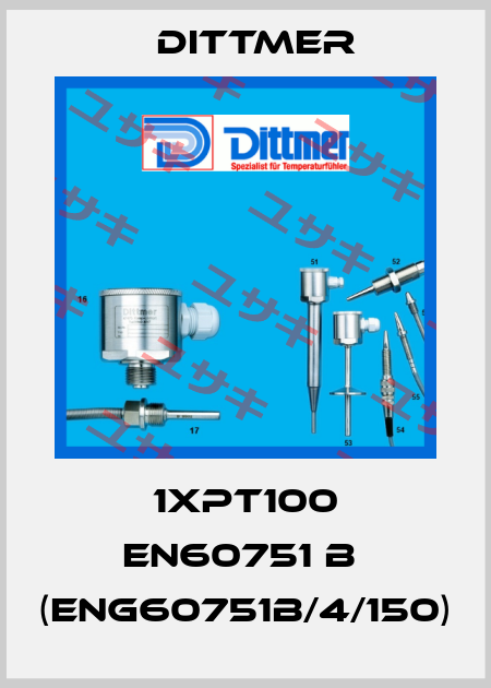 1xPT100 EN60751 B  (eng60751B/4/150) Dittmer