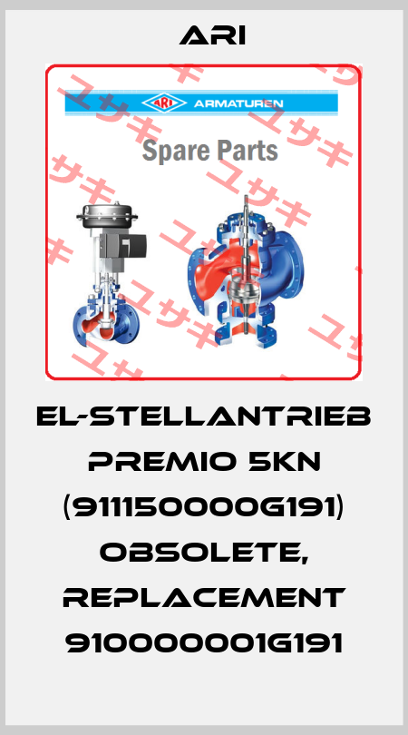 EL-Stellantrieb PREMIO 5kN (911150000G191) obsolete, replacement 910000001G191 ARI
