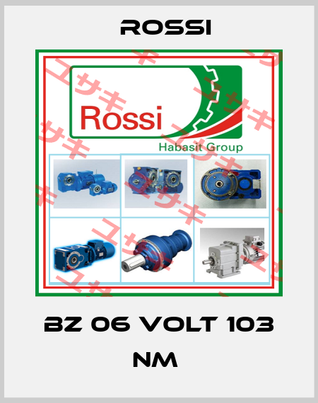 BZ 06 VOLT 103 NM  Rossi