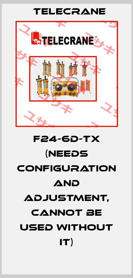 F24-6D-TX (needs configuration and adjustment, cannot be used without it) Telecrane
